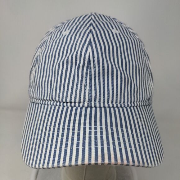 Unbranded Strapback Hat Multicolor Striped Adjustable 6 Panel Blank - Picture 2 of 7
